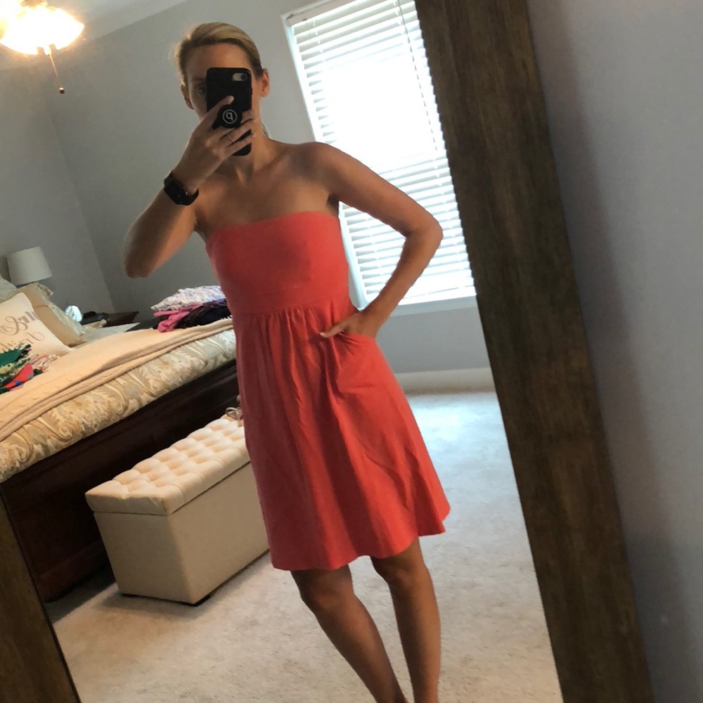 Jcrew strapless dress